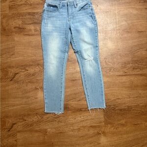 Lucky Brand Light Blue Ankle Jeans